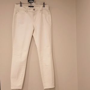 Ann Taylor Sculpting Pocket Mid Rise Skinny Jeans In Velvet